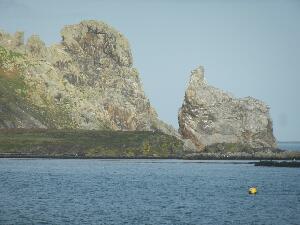 Ireland's Eye - 'The Stack' seen from Howth